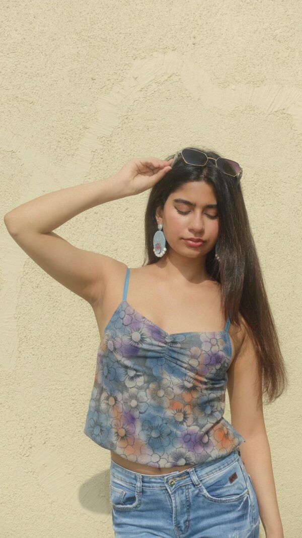 Bhoomaya -Teal Blue - Image 2