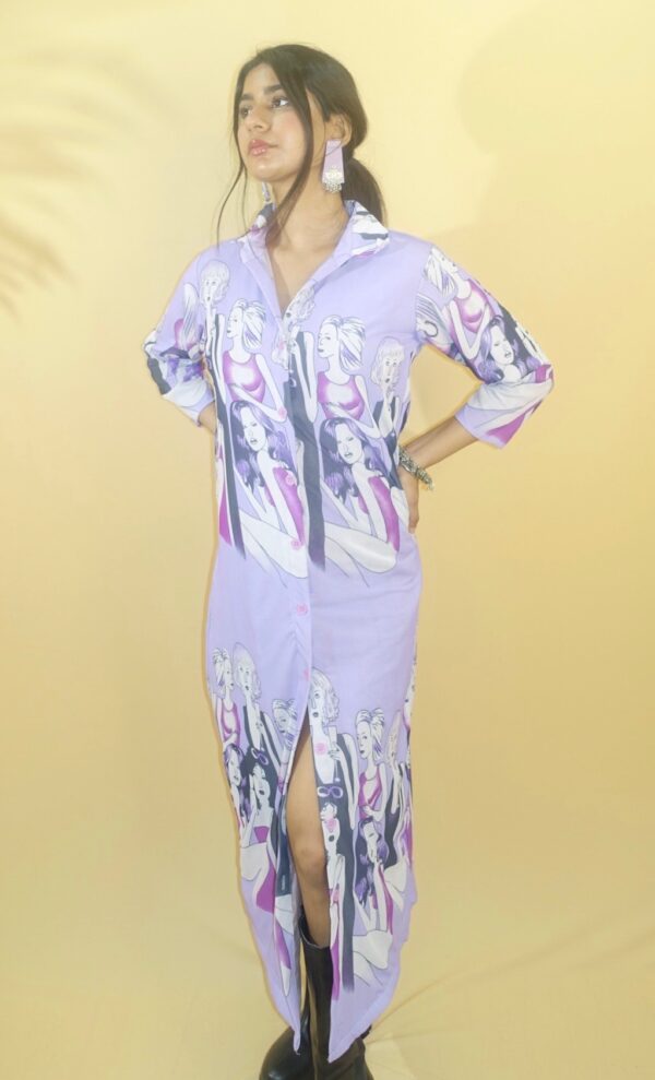 Indrani - Mauve - Image 3