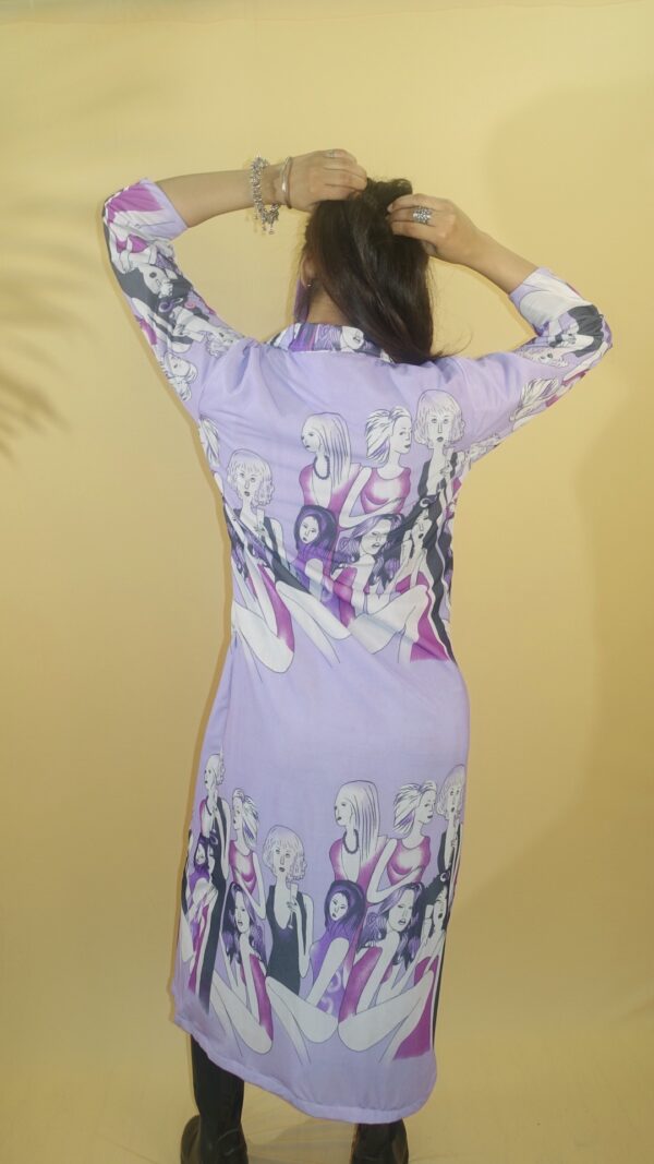 Indrani - Mauve - Image 4