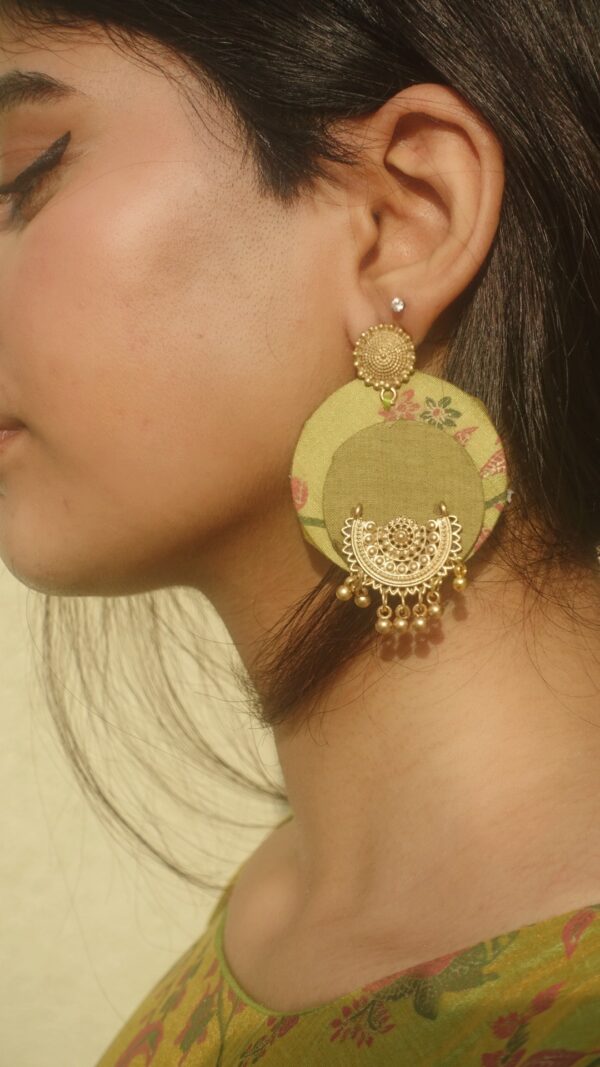 Kavach - olive green and gold - Image 6