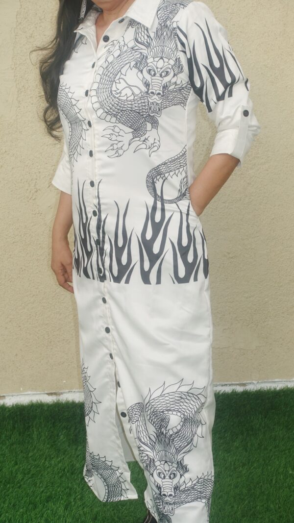 Indrani - White & Black - Image 6