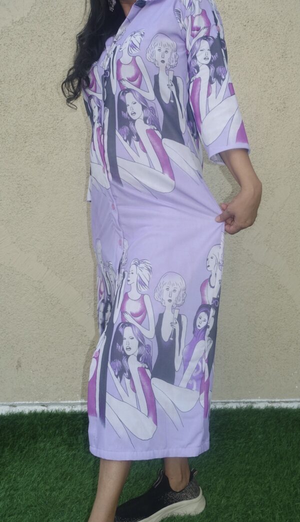 Indrani - Mauve - Image 7