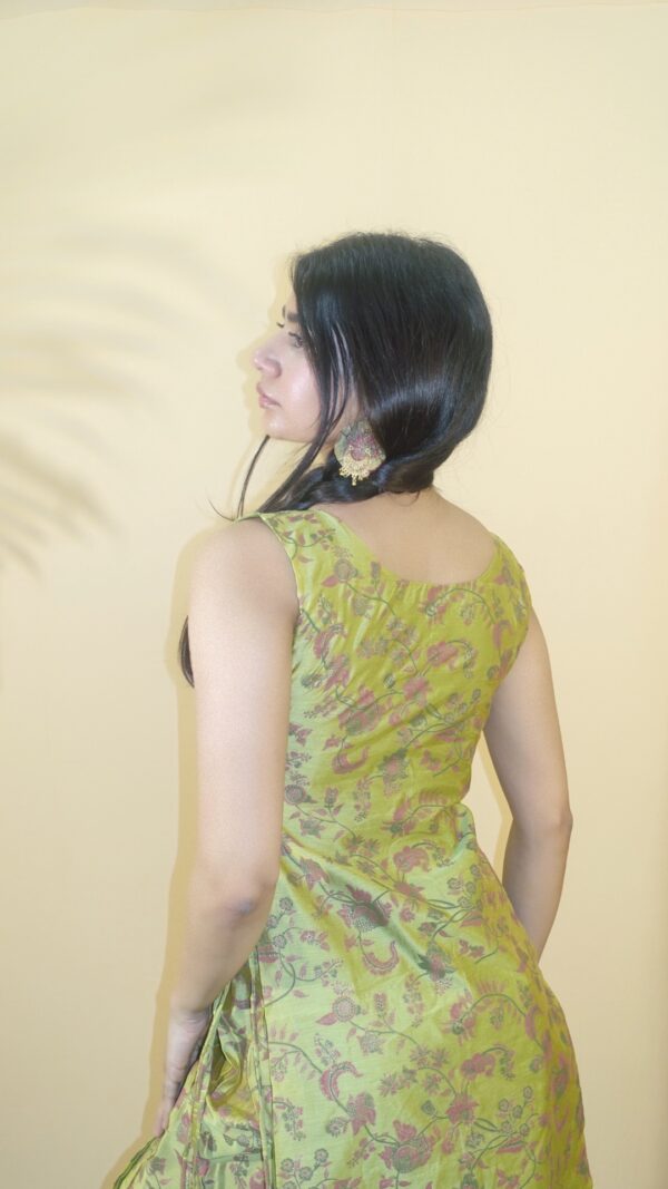 Kavach - olive green and gold - Image 3