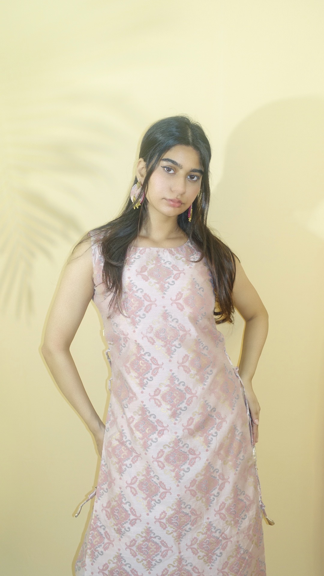 Kavach – Rose pink and gold