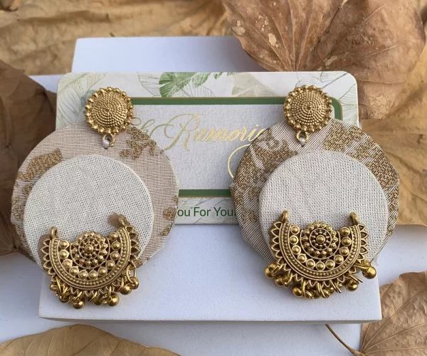 Kavach - Pearl White and gold - Image 6