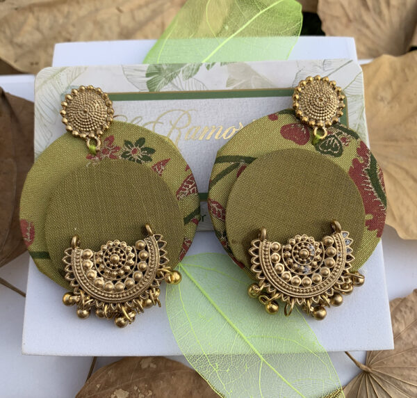 Kavach - olive green and gold - Image 2